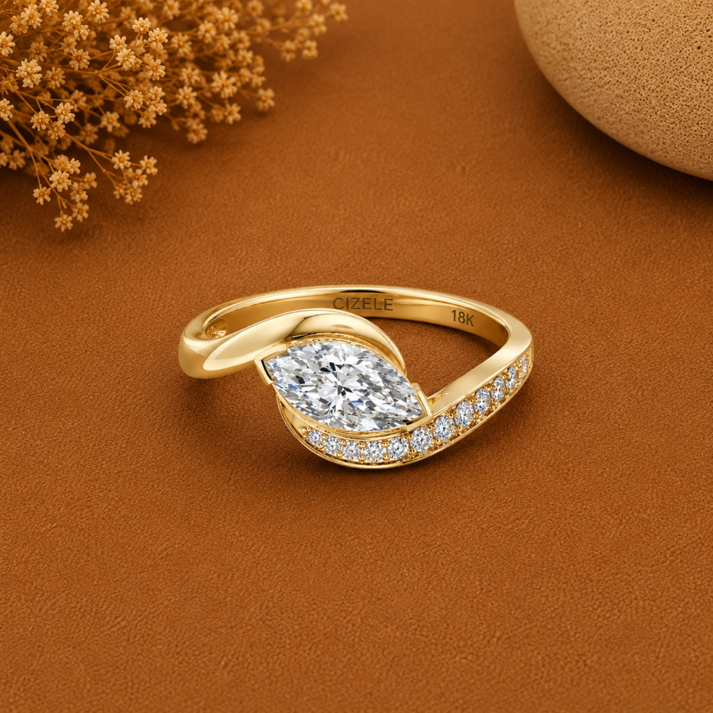 Twirl, a CIZELE ring design