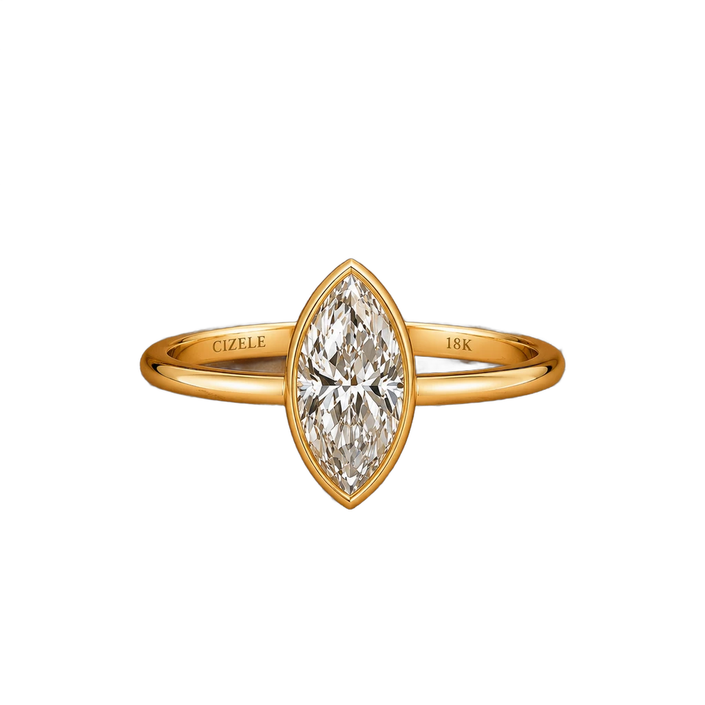 Bezel, worn